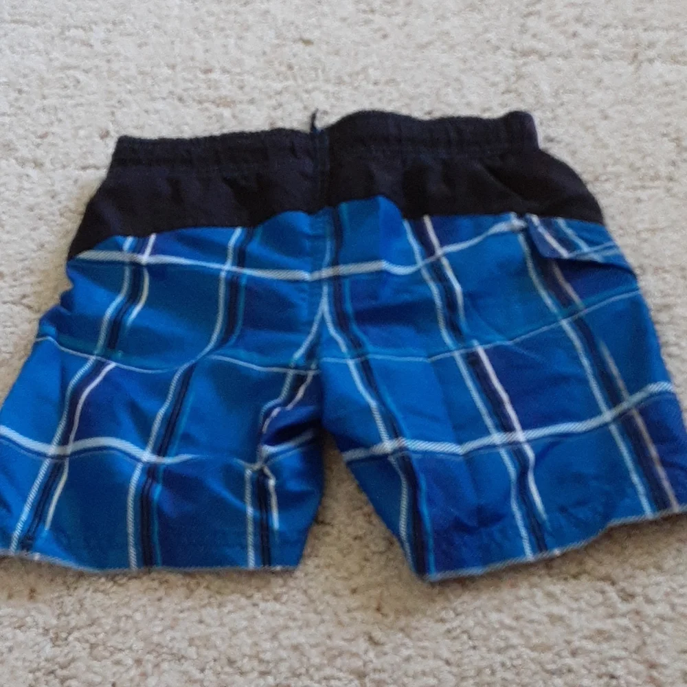 3/$12 boys swim trucks, size xs 4/5 - Picture 2 of 3